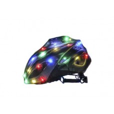 PsychoLights LED Helmet Cover - Rainbow Lights - B07GHMDX4V